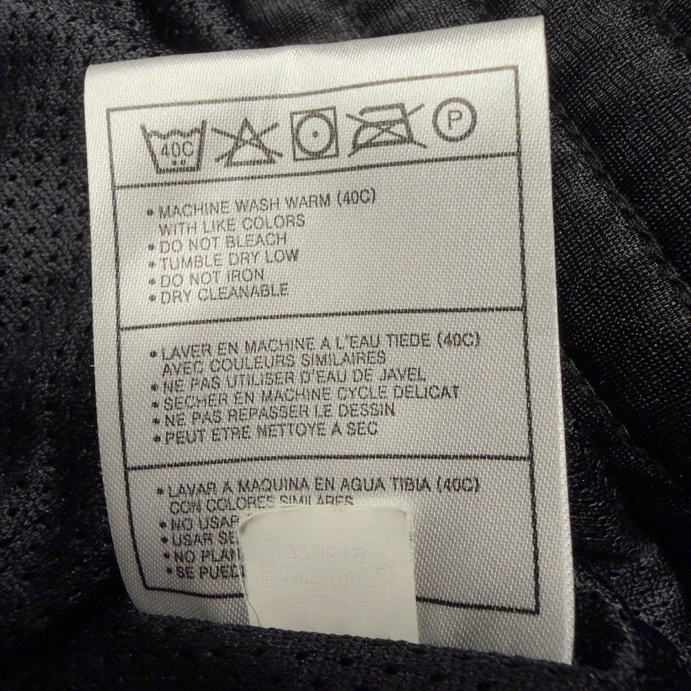 Vintage Y2K Nike Air Track Jacket Basketball Full Zip Black 2000's Men's XLT‎ - Picture 9 of 14
